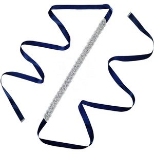 AWAYTR Bridal Rhinestone Wedding Belt